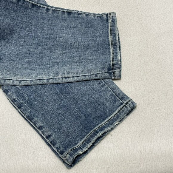 Insane Gene Mom Jeans Women Size 7 W27 High Rise Retro Relaxed Distressed Wide - Picture 7 of 10